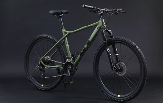 ГОРНЫЙ ВЕЛОСИПЕД TIMETRY GT511 24СК 29", РАМА 21" ЗЕЛЁНЫЙ