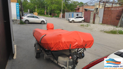 Тент на РИБ АЭРО ПОБЕДА 350