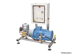 Установка  42/200 с эл. двигателем 380 В 15 кВт на раме