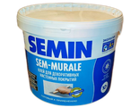 Sem Murale 10кг Клей Semin для всех типов настенных покрытий, текстильных обоев и т.д.