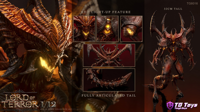 ПРЕДЗАКАЗ - Диабло (Diablo 3) - Коллекционная фигурка 1/12 SCALE Lord of Terror (TG8016) - TGToys ?ЦЕНА: 13500 РУБ.?