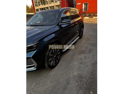 Пороги OEM Style для Geely Monjaro 2021-