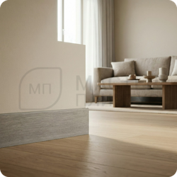 Плинтус МДФ TeckWood 80х10х2150 мм. Дуб крем