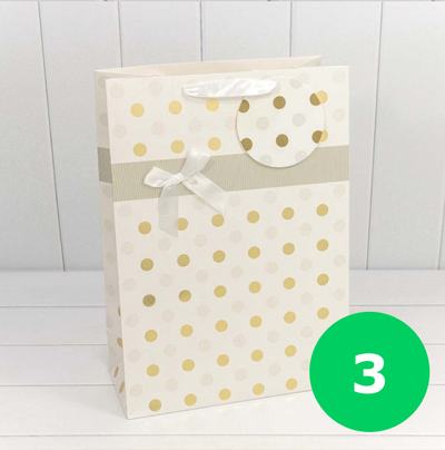 Пакет подарочный "Леди" (микс), 32*45*15см