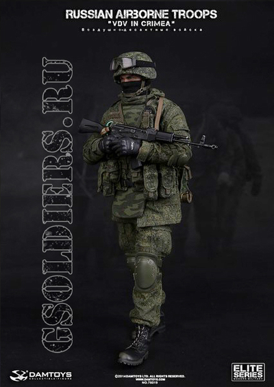 "Вежливый человек" - ВДВ в Крыму - коллекционная фигурка 1/6 Russian Airborne Troops ‘VDV’ in Crimea (78019) - DamToys