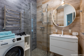 Апартаменты ЛЮКС с 2 спальнями и террасой