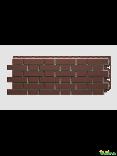 Панель фасадная FLEMISH коричневый 1095х420 мм, (0,46м2)