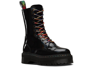 Dr. Martens Jadon Hi Rainbow Patent
