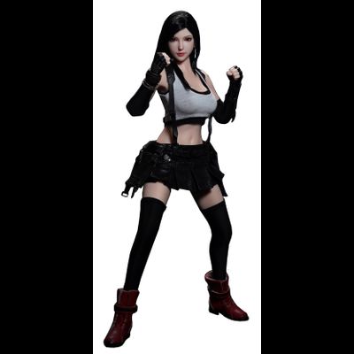 НЕ ХВАТАЕТ КИСТИ - Тифа Локхарт (Final Fantasy VII) Коллекционная ФИГУРКА 1/6 scale Fantasy Fighting Goddess (SET055) - SUPER DUCK