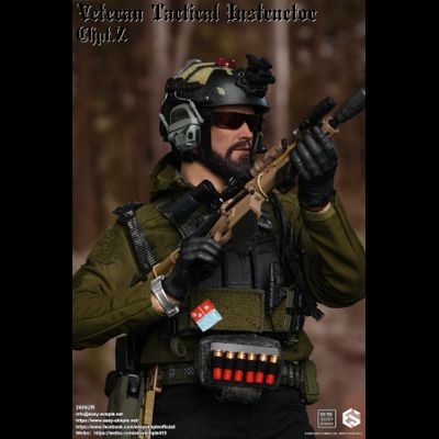 Ветеран-инструктор - Коллекционная ФИГУРКА 1/6 scale Veteran Tactical Instructor Chapter II (26062R) - Easy&amp;Simple