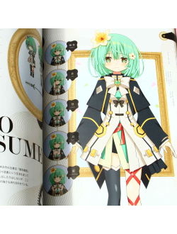 Оригинальный Арт Бук Puella Magi Madoka Magica Side Story: Magia Record Setting Documents Collection (Девочка-волшебница Мадока)