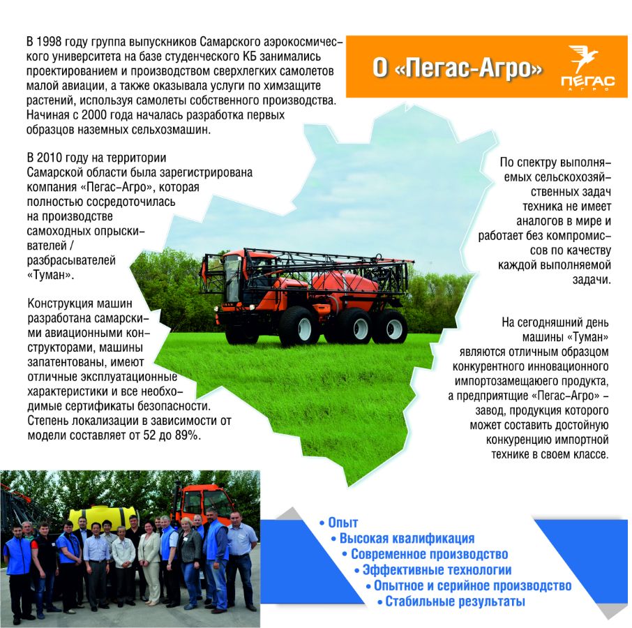 Компания ООО "Пегас-Агро" - партнёр проекта "Аграрум"