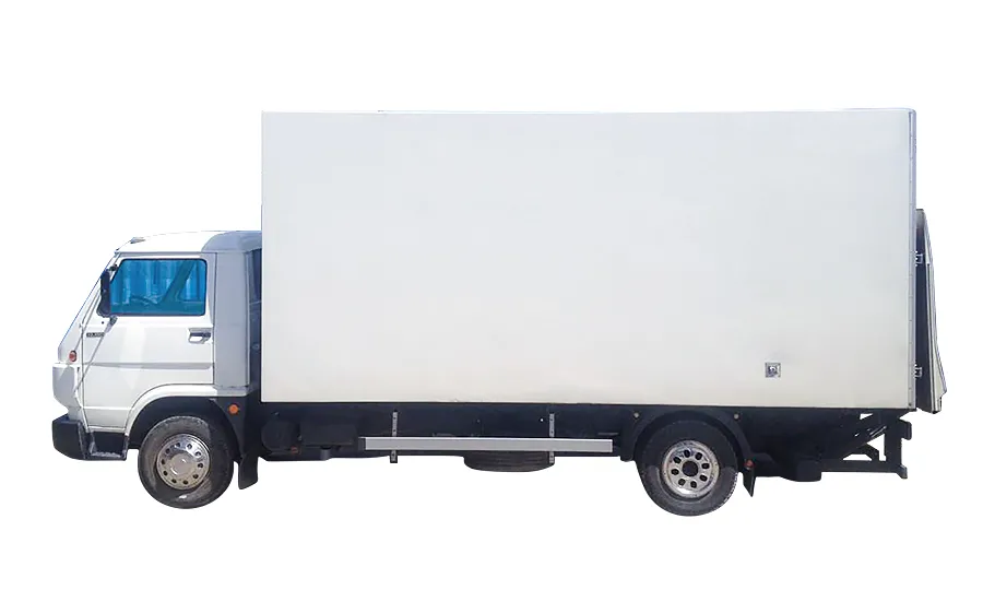 Пятитонник с гидробортом имеет размеры - 5,2/2,3/2,2 (Д/Ш/В) г/п гидроборта 700 кг