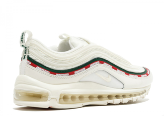 Nike Air Max 97 Undefeated белые с красным