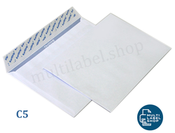 Конверт С5, 162х229, белый, стрип, запечатка, C50.10 *1400