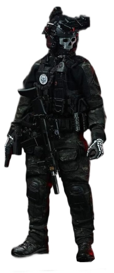 ПРЕДЗАКАЗ - Саймон "Гоуст" Райли (Ghost, CoD Modern Warfare)  - Коллекционная ФИГУРКА 1/6 scale BRAVO 0-7 KILL OR CAPTURE (M001) - VERYHOTTOYS ?ЦЕНА: 17600 РУБ.?