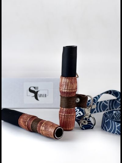 Деревянный персональный мундштук Simple без ленты