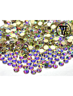 Стразы холодной фиксации Crystal AB Премиум