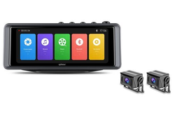 Автомобильный видеорегистратор-монитор для грузовиков Eplutus D706  / 2 камеры / 4 ядра / HD 2K