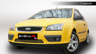 Premium защита радиатора для Ford Focus II (2005-2008) из 2-х частей