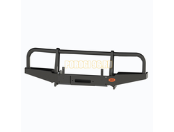 Передний силовой бампер серии Туризм на LADA 4x4, ВАЗ 2121, 2131 (Lada 4х4) с защитной дугой.