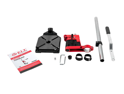 Стойка для дрели P.I.T. P0010001, диаметр 43 мм, глубина 60мм, ограничитель, литое основание