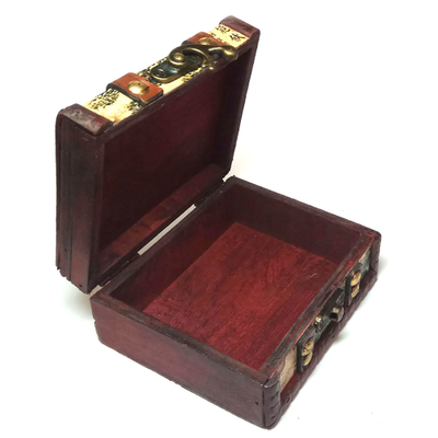 Кейс для тату машинки деревянный D-12