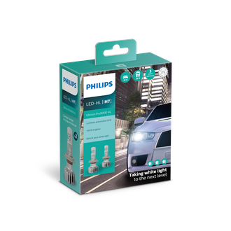Комплект светодиодных ламп Philips LED H7 PX26d 13,2В/15Вт 5800К X2 (2шт)