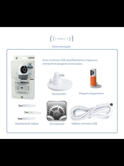 Видеоняня /WiFi видеокамера CleverDog Orange с DVR