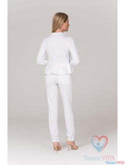 Жакет медицинский Dr.Super "Nikole" белый