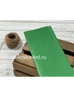 ТИШЬЮ (УПАКОВКА 10 ЛИСТОВ) 50*65СМ. зеленый