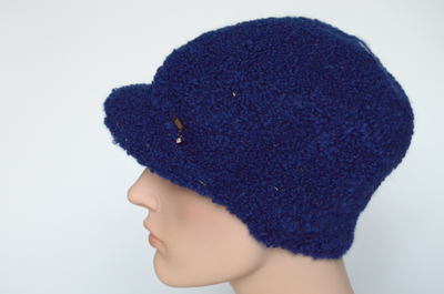 Лазурная женская кепка жокейка Vizio Италия 7006 VO