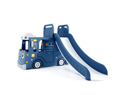 Горка + игровая зона Автомобиль PS-049-В синий купить в Воронеже