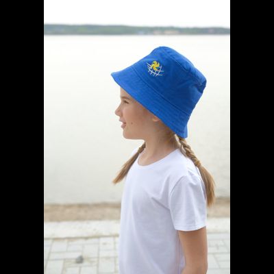 Панама детская синяя (мяч классический)