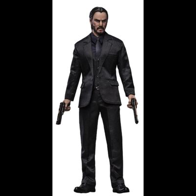 Джон Уик (Киану Ривз, "Джон Уик") - Коллекционная ФИГУРКА 1/6 scale Gangsters Kingdom DIAMOND 8 JOY (GK028A) - DAMTOYS