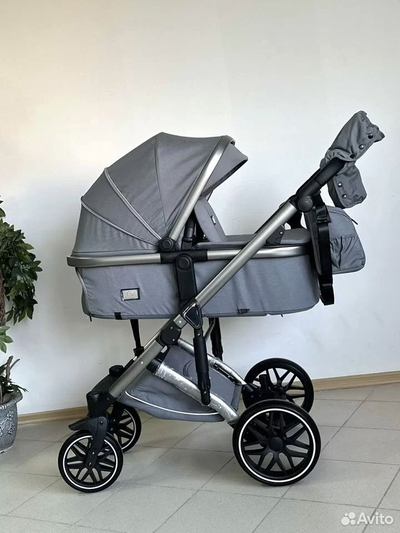 Детская коляска 3 в 1 Luxmom F2A Серый