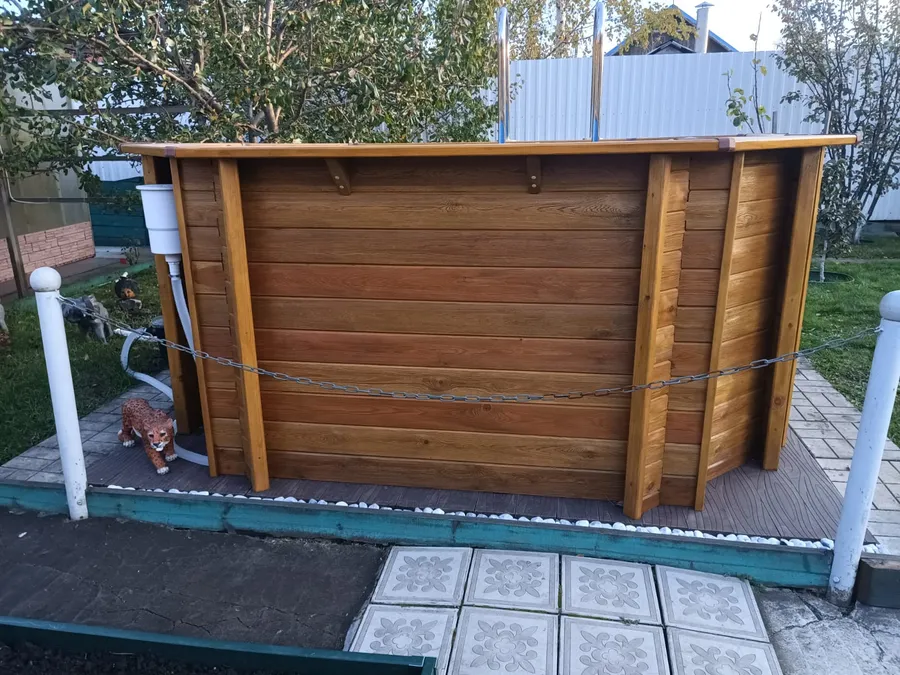 Бассейн "Компакт" 2,6 х 1,6 м глубиной 130 см 