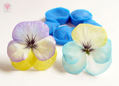 Набор вайнеров и каттеров "Лепестки анютины глазки"