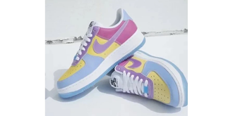 Nike Air Force 1 Low UV Reactive Меняют цвет на солнце