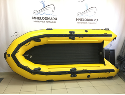 Моторная лодка Апачи 3700 НДНД желтая