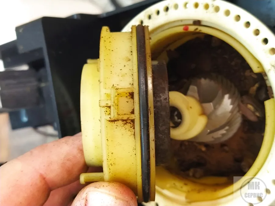 износ кольца кофемолки