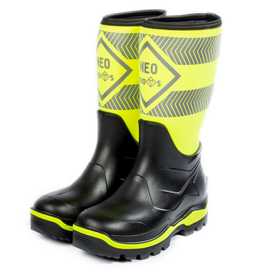 Сапоги «NEO BOOTS» лайм  КП неопрен/полиуретан/нитрил КЩС р.42