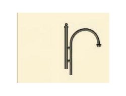 Кронштейн стальной  КС19-500