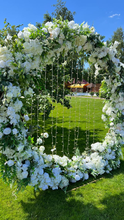 Гирлянда "Занавес теплый"