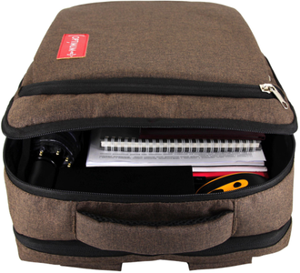 Рюкзак сумка для ноутбука диагональю до 17.3 дюймов Optimum 17.3" RL, коричневый