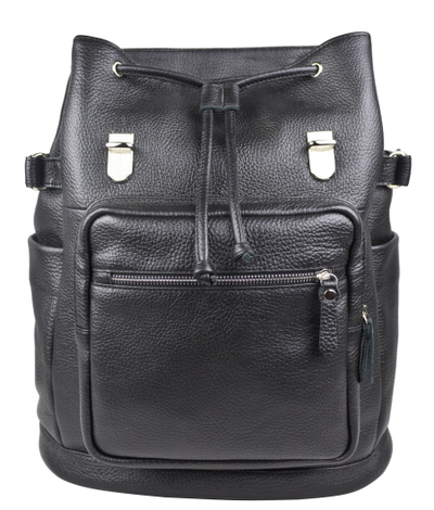 Кожаный рюкзак Volturno NEW Premium black (арт. 3004-61)