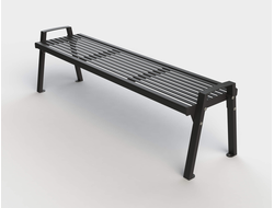 ПАРКОВАЯ СКАМЕЙКА KLAAR STEEL БЕЗ СПИНКИ