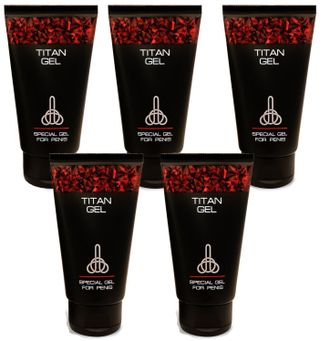 TITAN-GEL Penis Cream 50 ML (5 pieces)