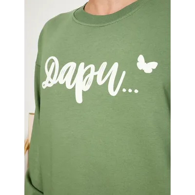 МУЖСКОЙ СВИТШОТ ОЛИВА "ДАРИ"