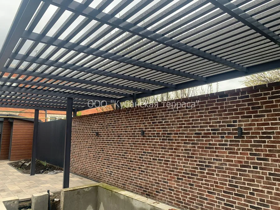 Пергола металл и композит